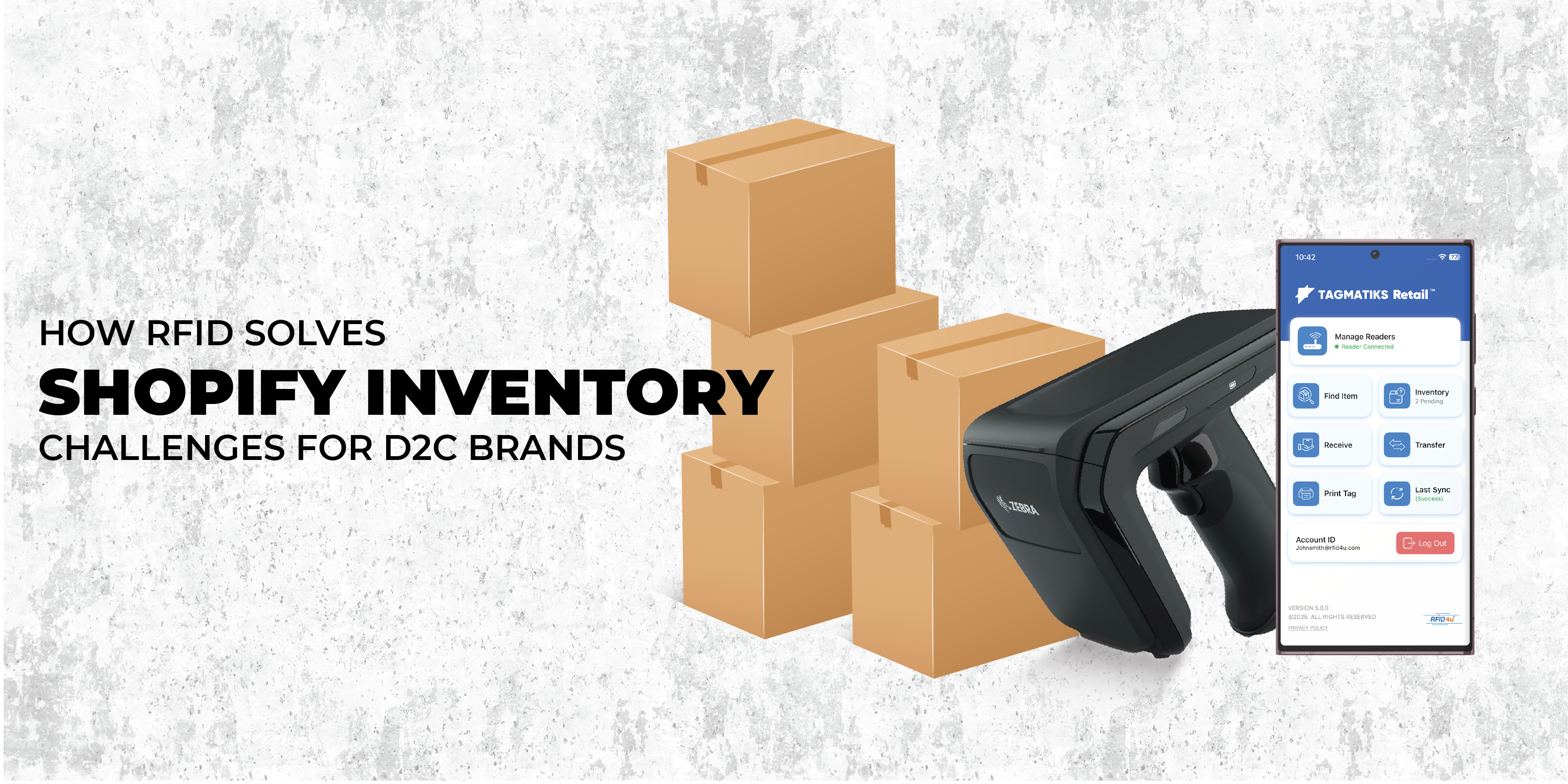 How RFID Solves Shopify Inventory Challenges for D2C Brands