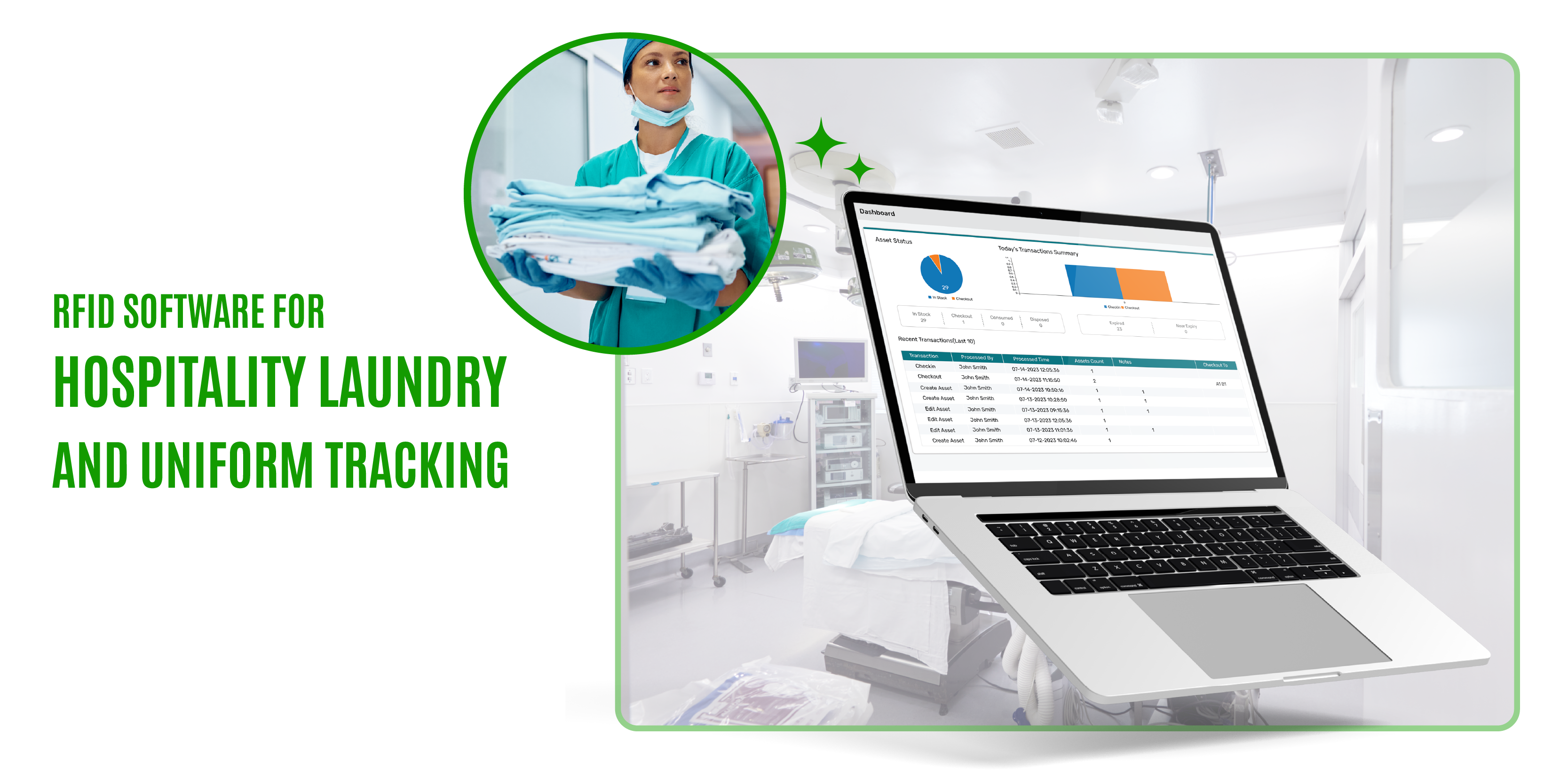 RFID Software for Hospitality Laundry and Uniform Tracking