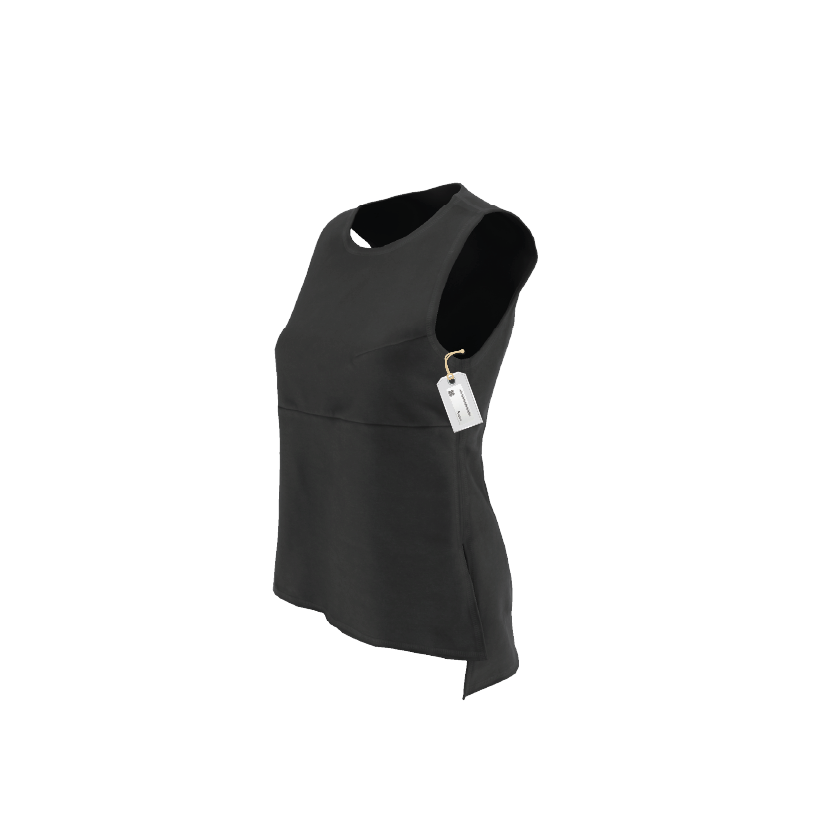 RFID Tag Placement on the Sleeveless Dresses