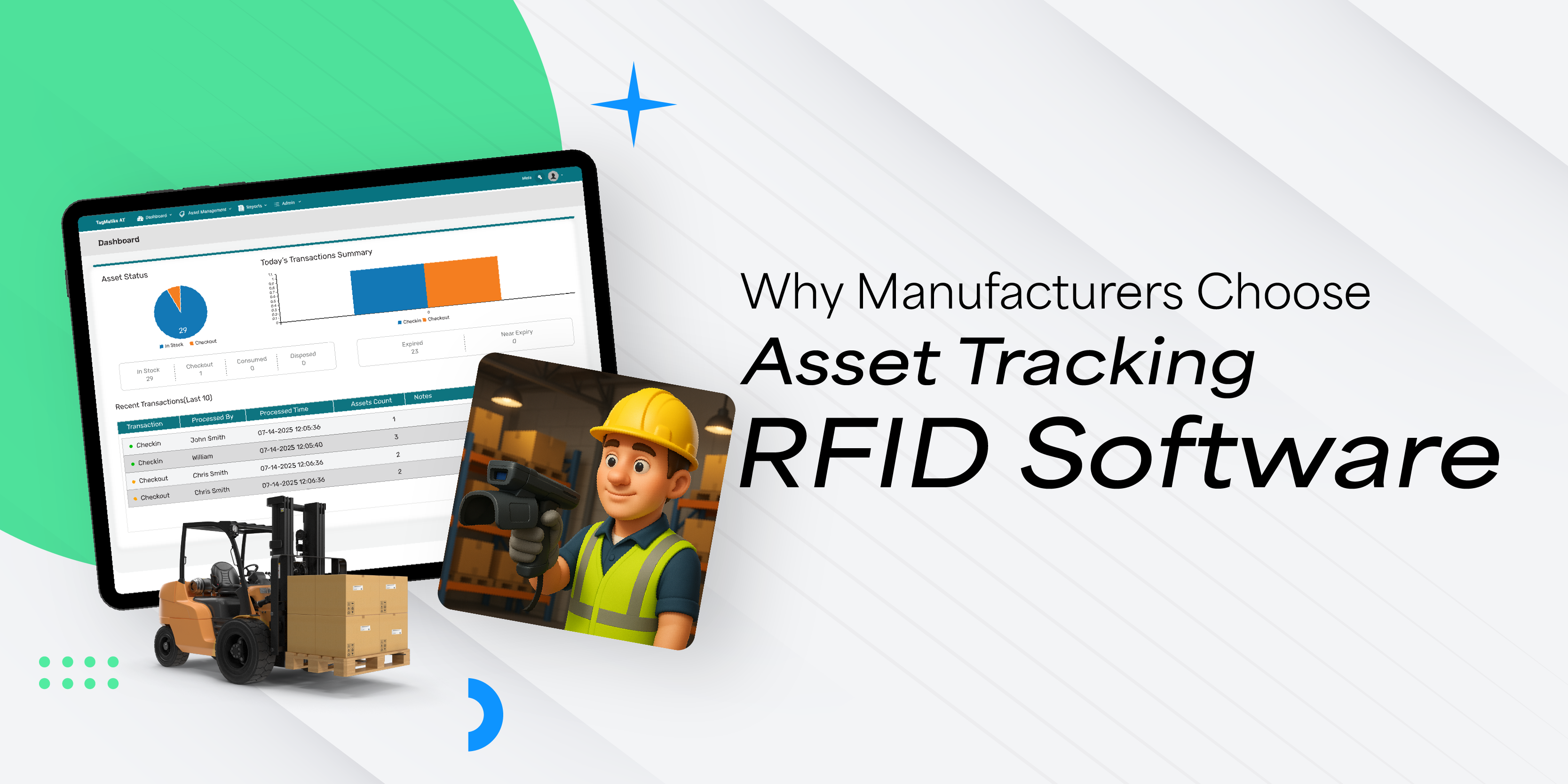 Why Manufacturers Choose Asset Tracking RFID Software